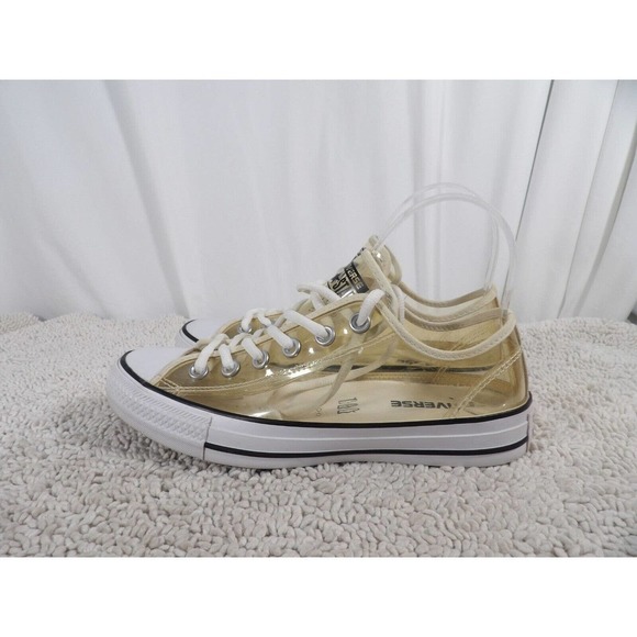 Converse CT All Star 148633C Unisex Adults Clear Lace Up Sneakers Shoes US M6 W8 - Picture 2 of 10